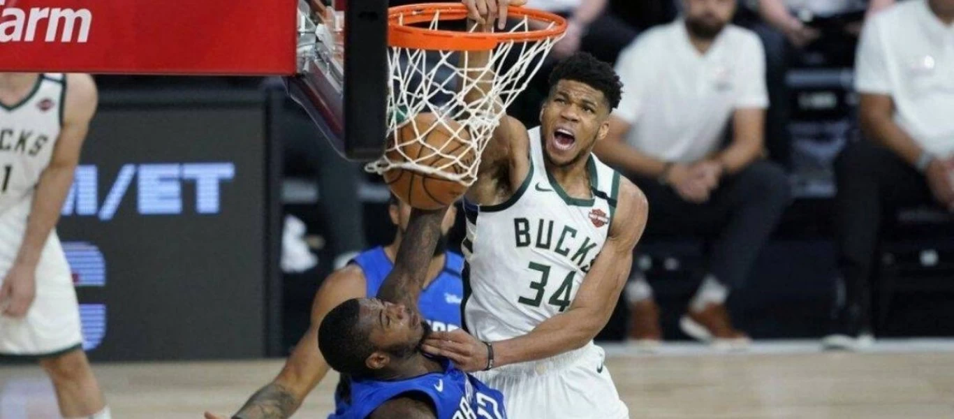 Μιλγουόκι Μπακς - Ορλάντο Μάτζικ 111-96: Γιάννης λαμπρός οδήγησε τα «Ελάφια» στην ισοφάριση